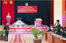 Tọa đàm “Tuổi trẻ Sư đoàn 346 tự hào tiến bước dưới cờ Đảng”